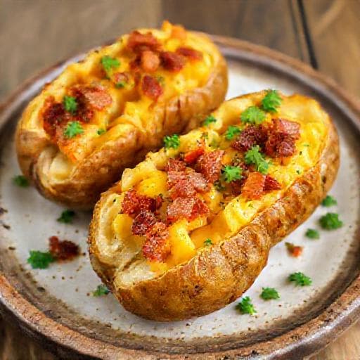 Traditional Bulgarian Stuffed Potatoes (Pulneni Kartofi)