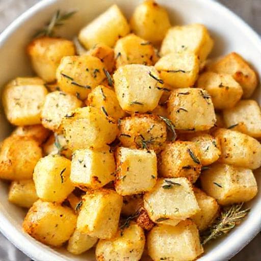Quick Rosemary Roasted Potatoes
