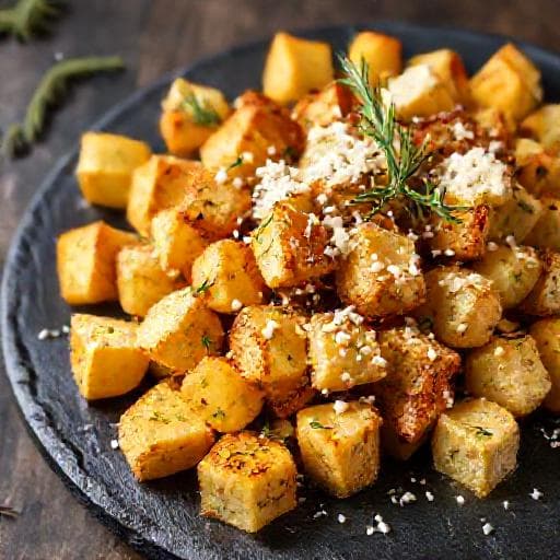 Rosemary and Parmesan Roasted Potatoes