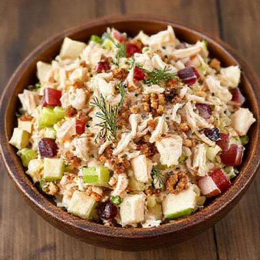 Waldorf Salad with Chicken