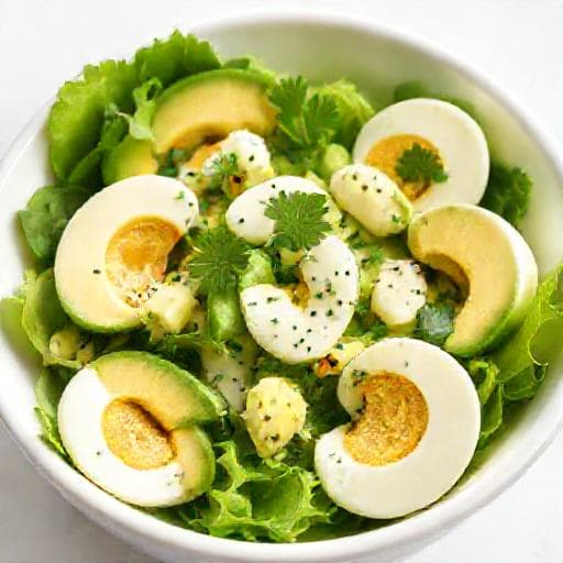 Classic Avocado and Egg Salad
