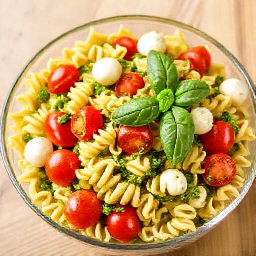 Classic Pasta Salad with Pesto