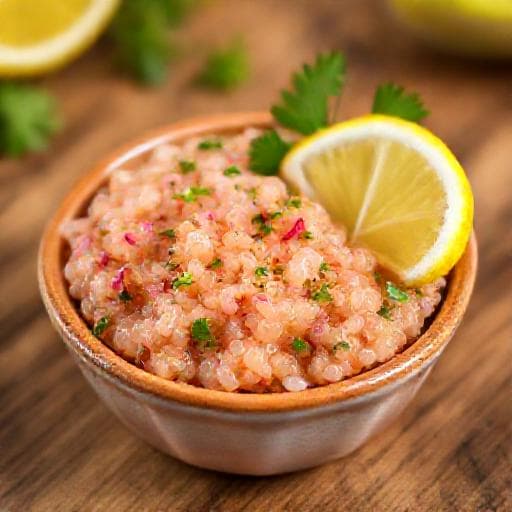 Quick Razbita Ikhra with Lemon