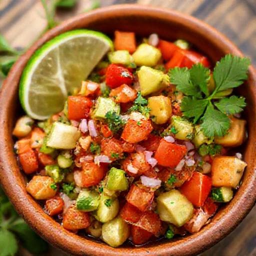 Spicy Avocado and Tomato Salsa