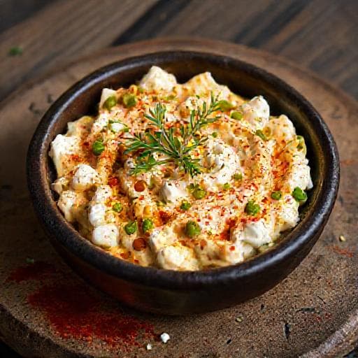 Spicy Urnebes with Smoked Paprika