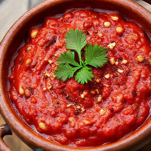 Spicy Macedonian Pinđur with Walnuts
