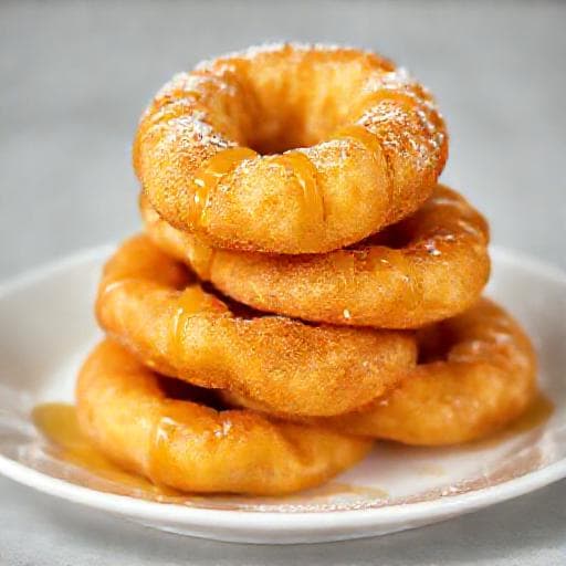Sirene and Yogurt Papanasi (Fried Doughnuts)