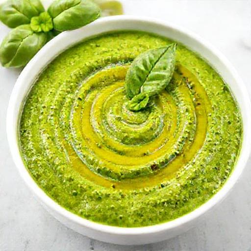Quick Blender Basil Pesto
