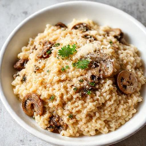 Classic Mushroom Risotto