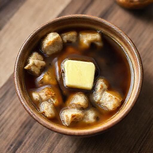 Traditional Popara with Tea
