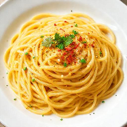 Quick Spaghetti Aglio e Olio