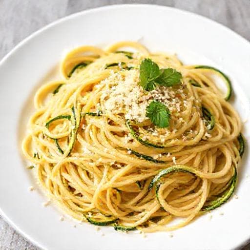 Classic Pasta with Zucchini and Parmesan