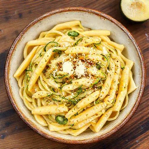 Quick Zucchini and Parmesan Pasta