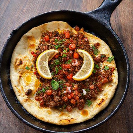 Quick Lahmacun Skillet Version