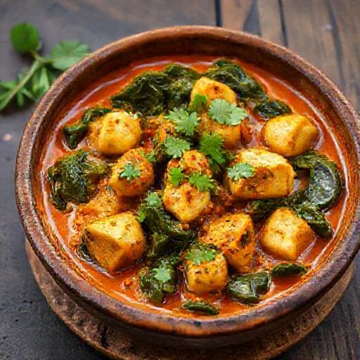 Quick Palak Paneer