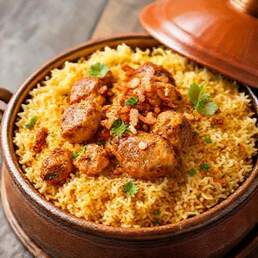 Hyderabadi Chicken Biryani