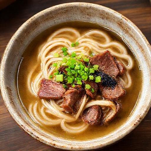 Classic Udon with Beef