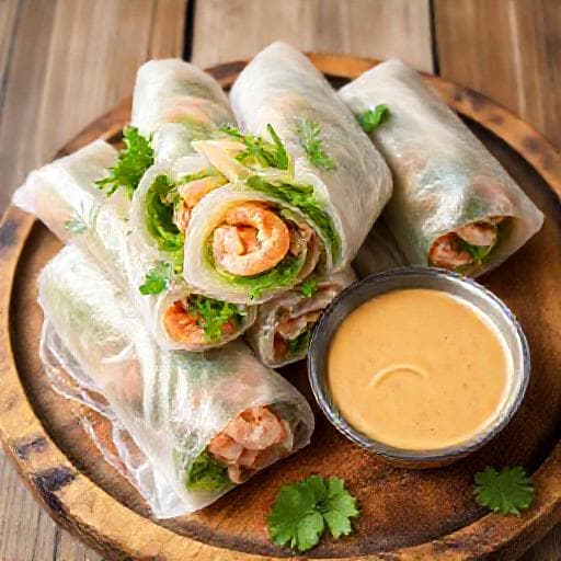 Gỏi Cuốn (Vietnamese Fresh Spring Rolls)