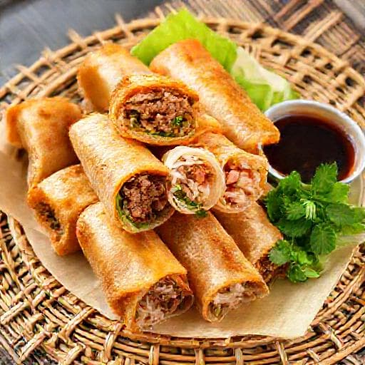 Crispy Vietnamese Fried Spring Rolls (Chả Giò)