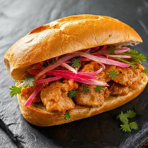 Banh Mi with Lemongrass Chicken