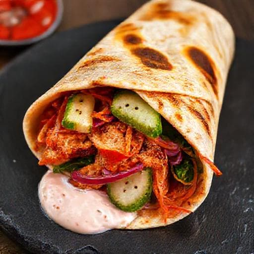 Spicy Chicken Shawarma with Harissa Yogurt