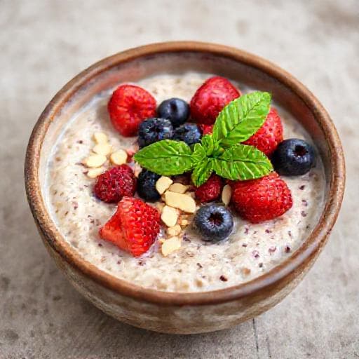 Berry & Nut Overnight Oats
