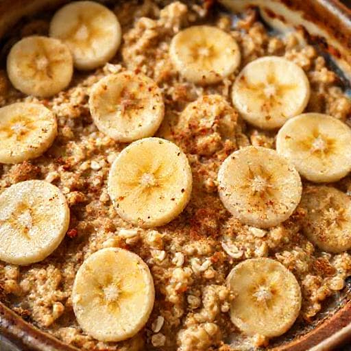 Classic Baked Oatmeal with Banana