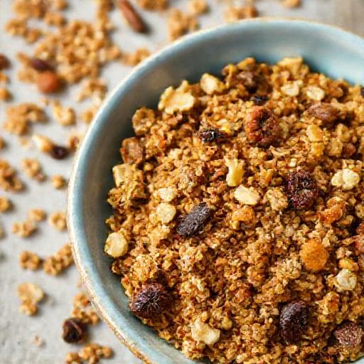 Mediterranean Inspired Nut and Honey Granola