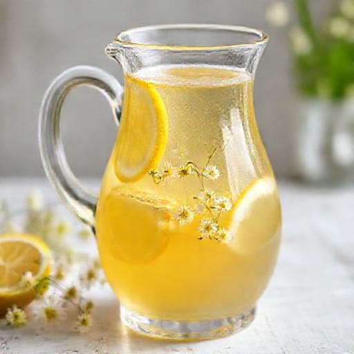 Quick Elderflower Cordial
