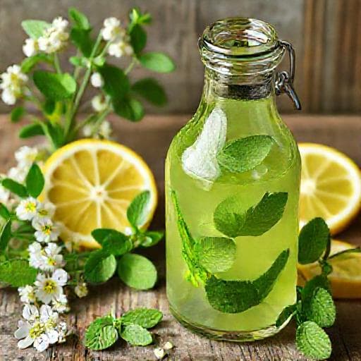 Elderflower and Mint Syrup