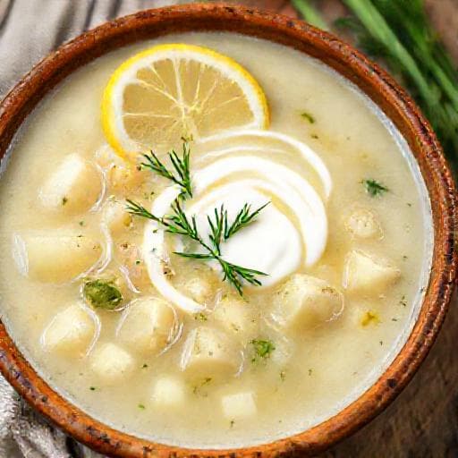 Traditional Bulgarian Leek Soup (Chorba ot Praz)