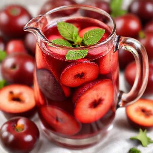 Classic Plum Compote (Kompot iz Sliv)