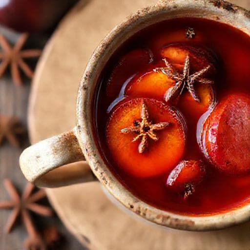 Quick Spiced Plum Compote