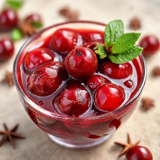 Spiced Cherry 'Slatko' with Star Anise