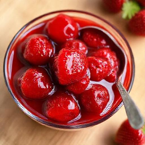 Quick Strawberry 'Slatko' (Microwave Version)