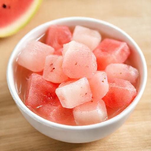 Quick Watermelon Rind Preserve
