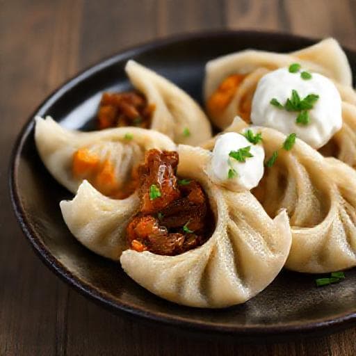 Caramelized Onion and Pumpkin Varenyky