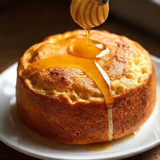 Regional Bulgarian 'Byala Nedelya' Yogurt Cake with Honey Drizzle