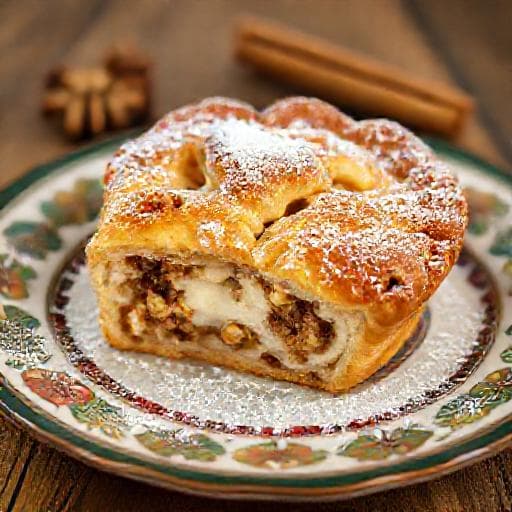 Agnes' Sweet Pie with Walnuts and Cinnamon