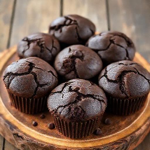 Quick Negrche Muffins