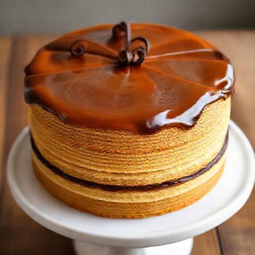 Traditional Dobos Torta