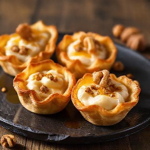 Regional Twist: 'Koshnichki' with Honey-Walnut Cream