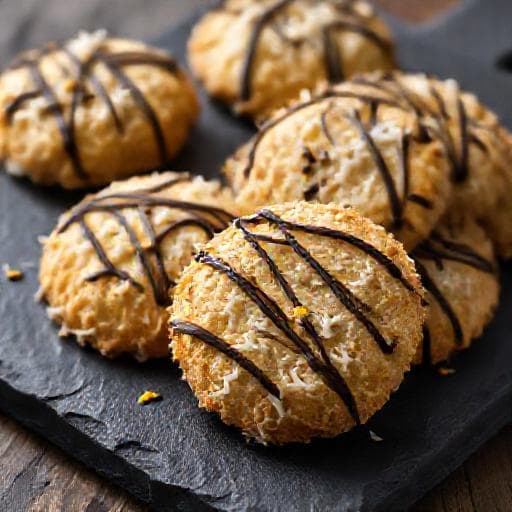 Kokoski with Chocolate Drizzle (Creative Twist)