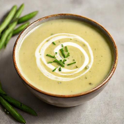 Creamy Green Bean and Potato Soup