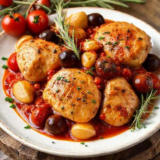 Classic Chicken Provençal