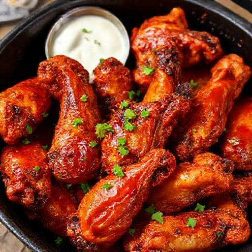 Spicy Bulgarian Air Fryer Chicken Wings
