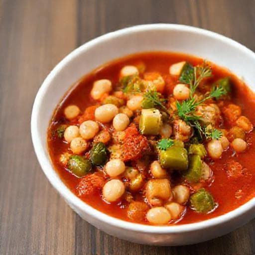 Quick Bob s Bamia (Speedy Okra and Bean Stew)