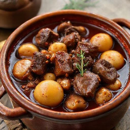 Classic Beef Bourguignon (Boeuf Bourguignon)