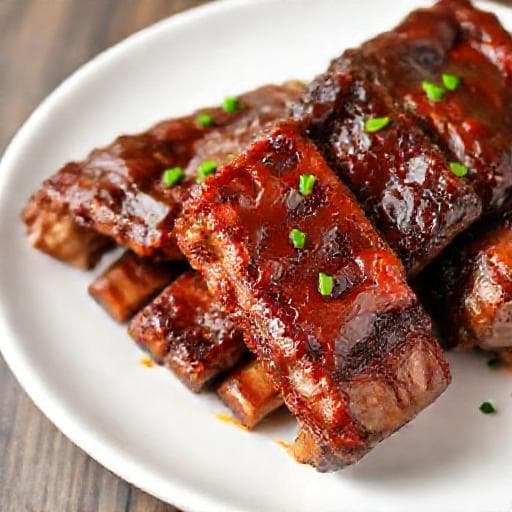 Quick Oven-Baked Beef Ribs