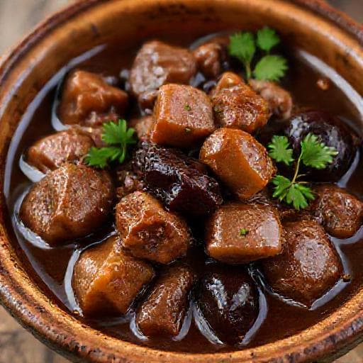 Classic Beef with Prunes (Телешко със сини сливи)